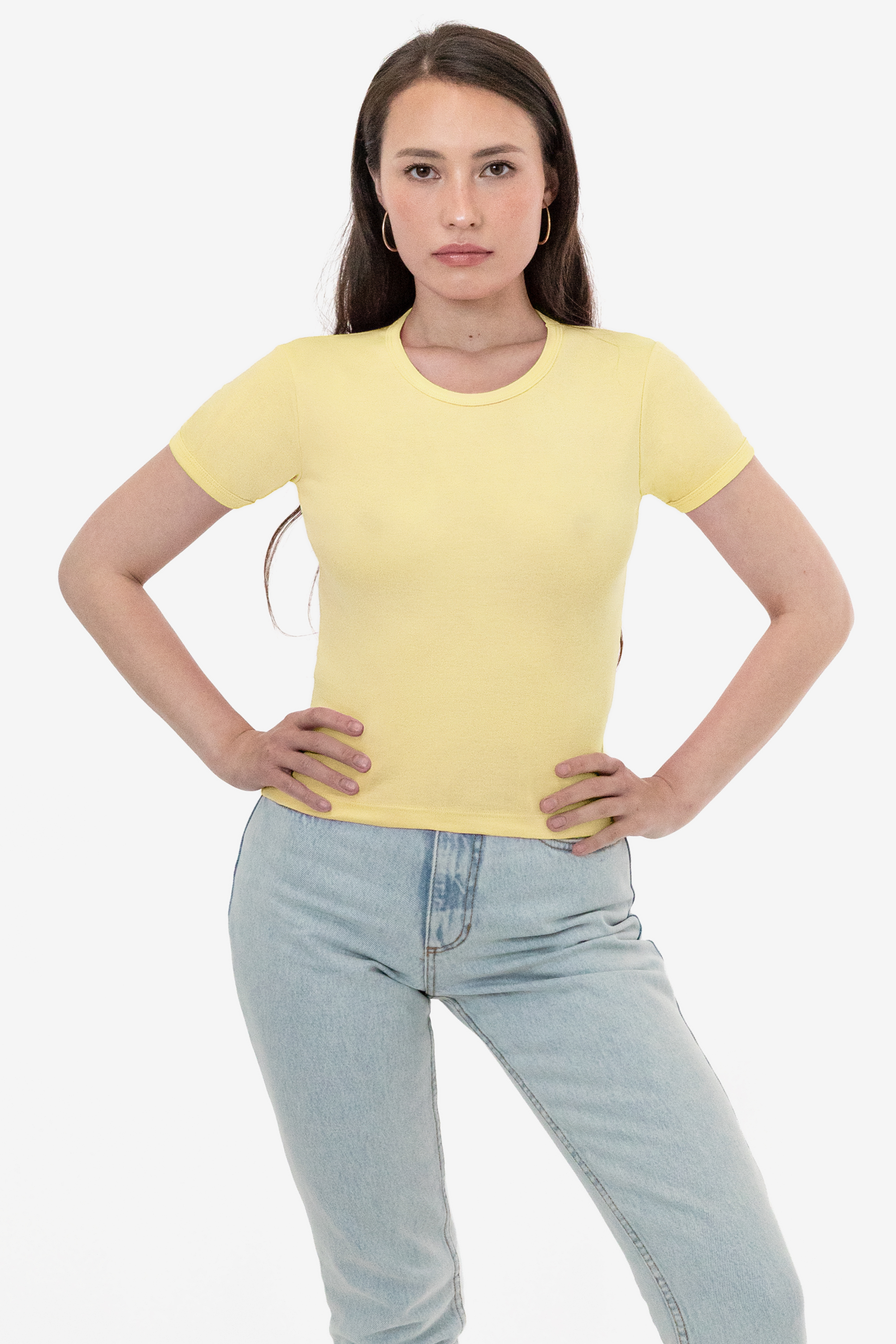 BABY RIB CLASSIC CREW NECK TEE 18