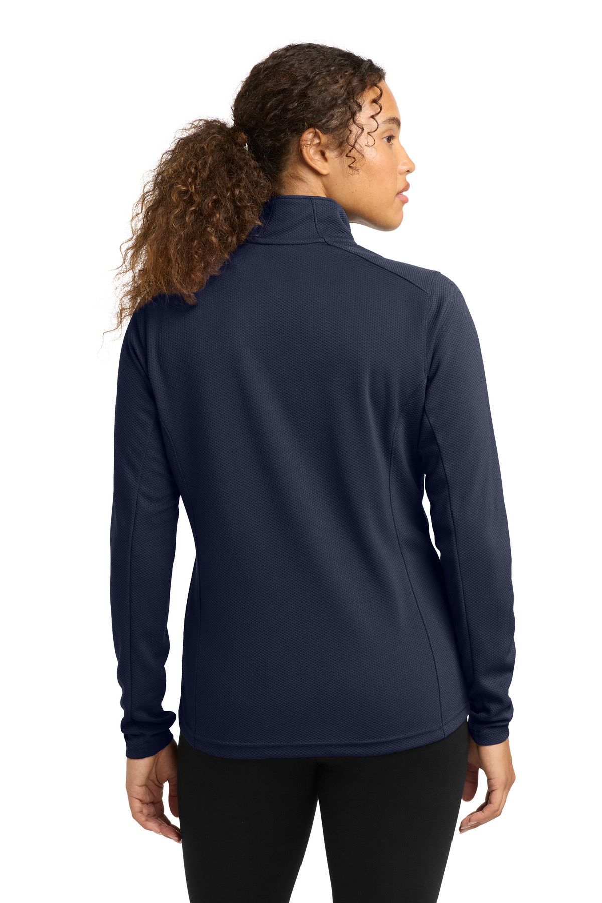 Sport-Tek Women's Sport-Wick Textured 1/4-Zip Pullover. LST860 15
