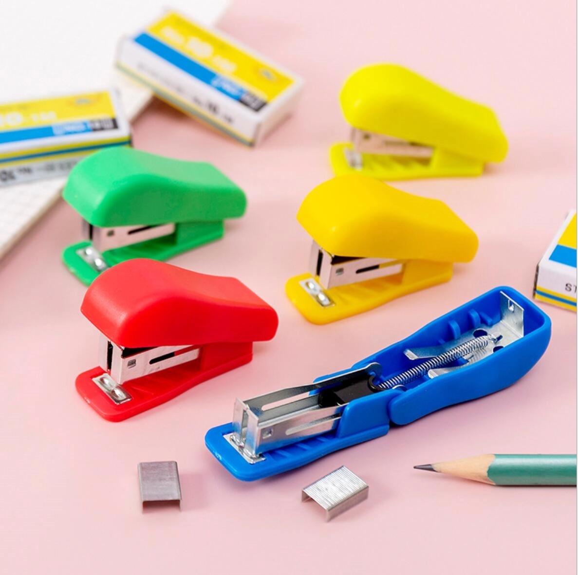 Office School Mini Stapler With Staples 3