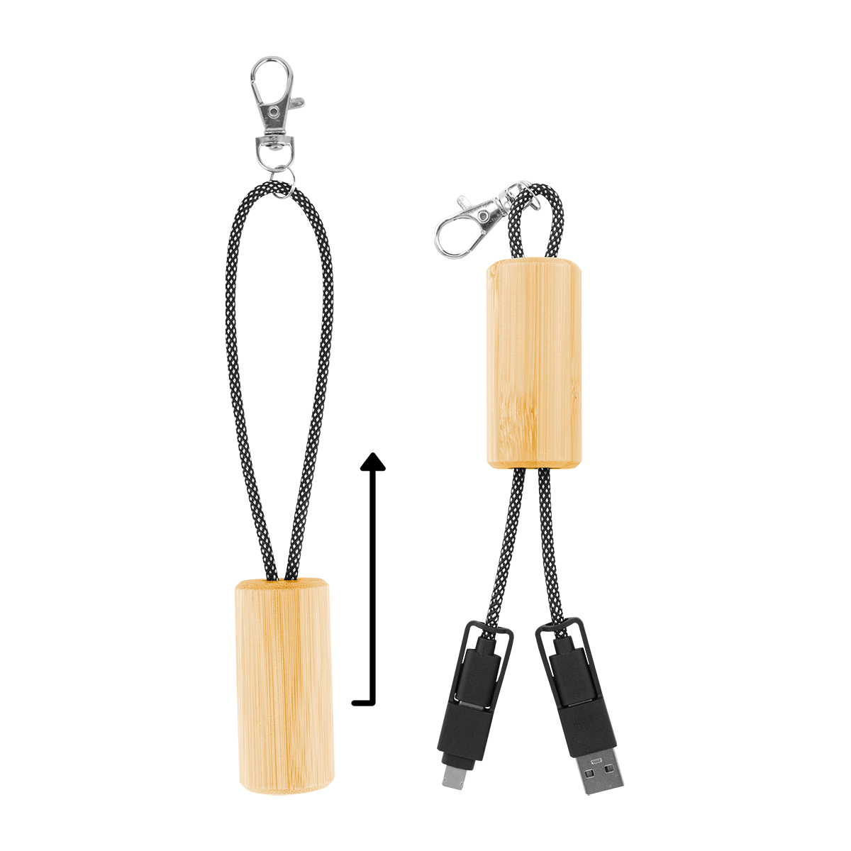 Bamboo Slider Multi-Chargin Cables 3