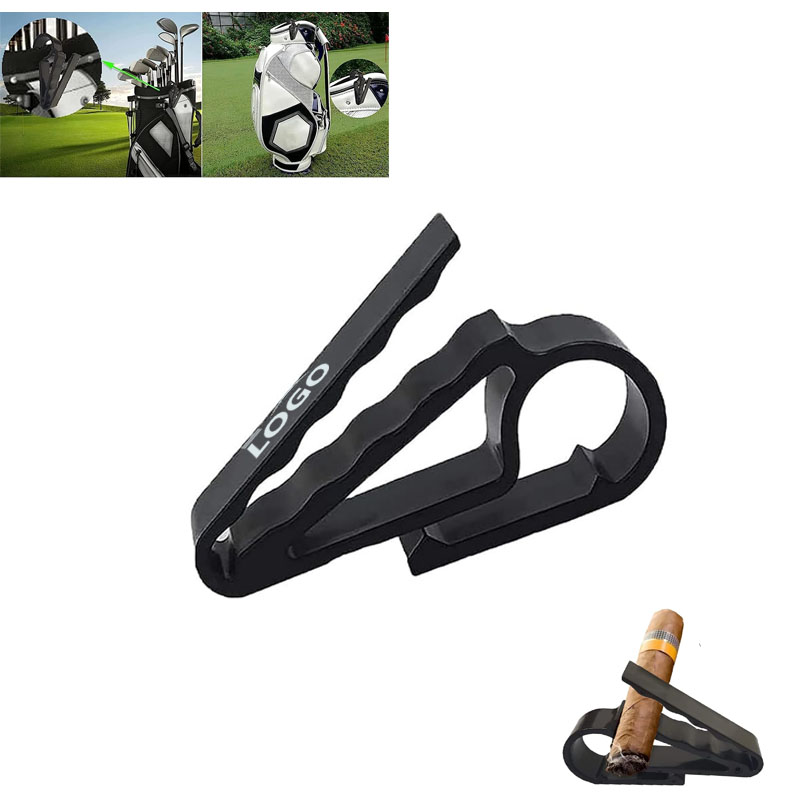 Golfer Cigar Holder Grip Clip 1