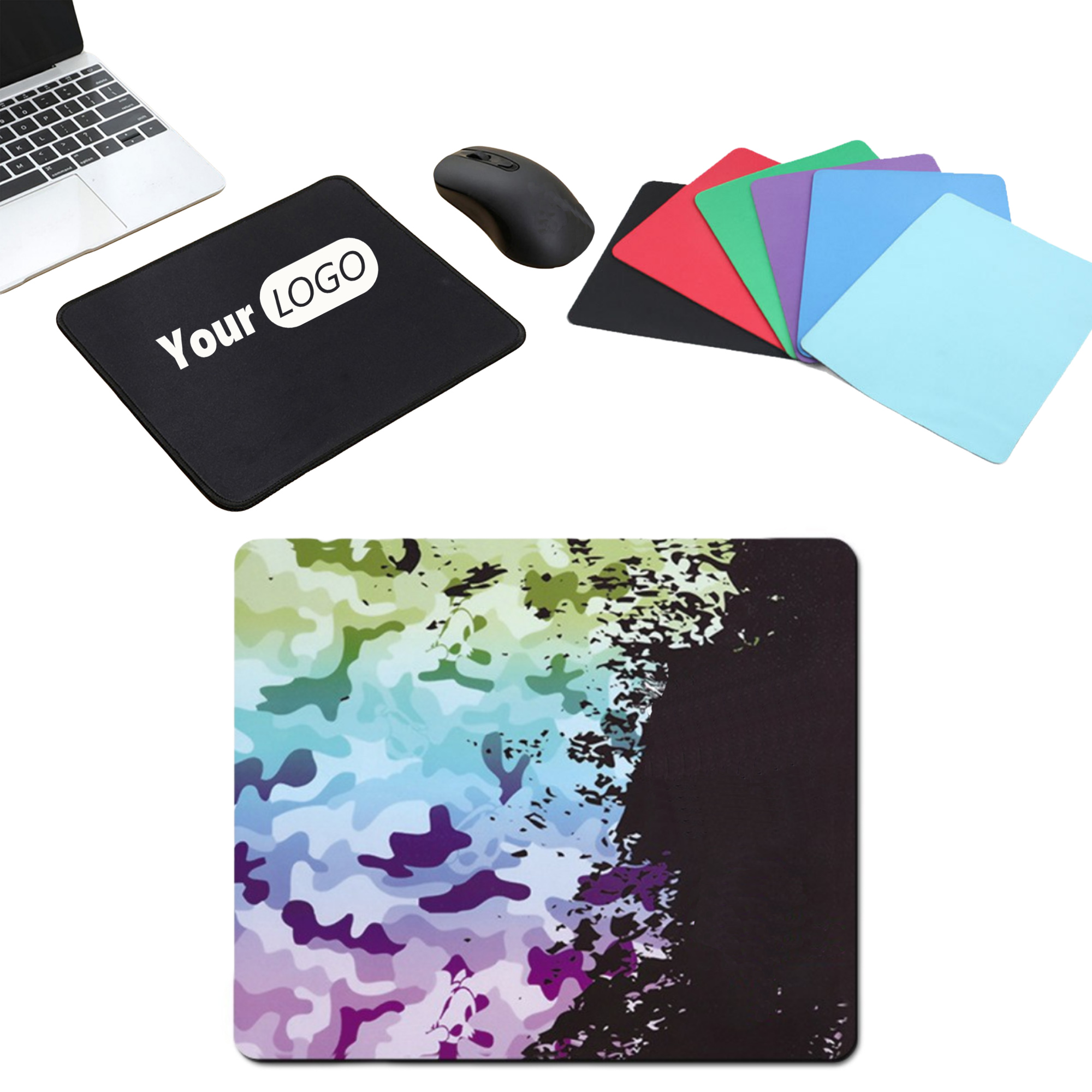 8.6*7.1 In Full Color Soft Rubber Mouse Pad 4
