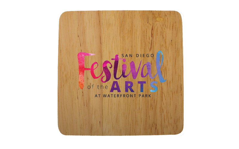 Square Bamboo Coaster