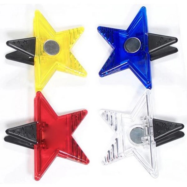 Star Shaped Plastic Memo Clip 3