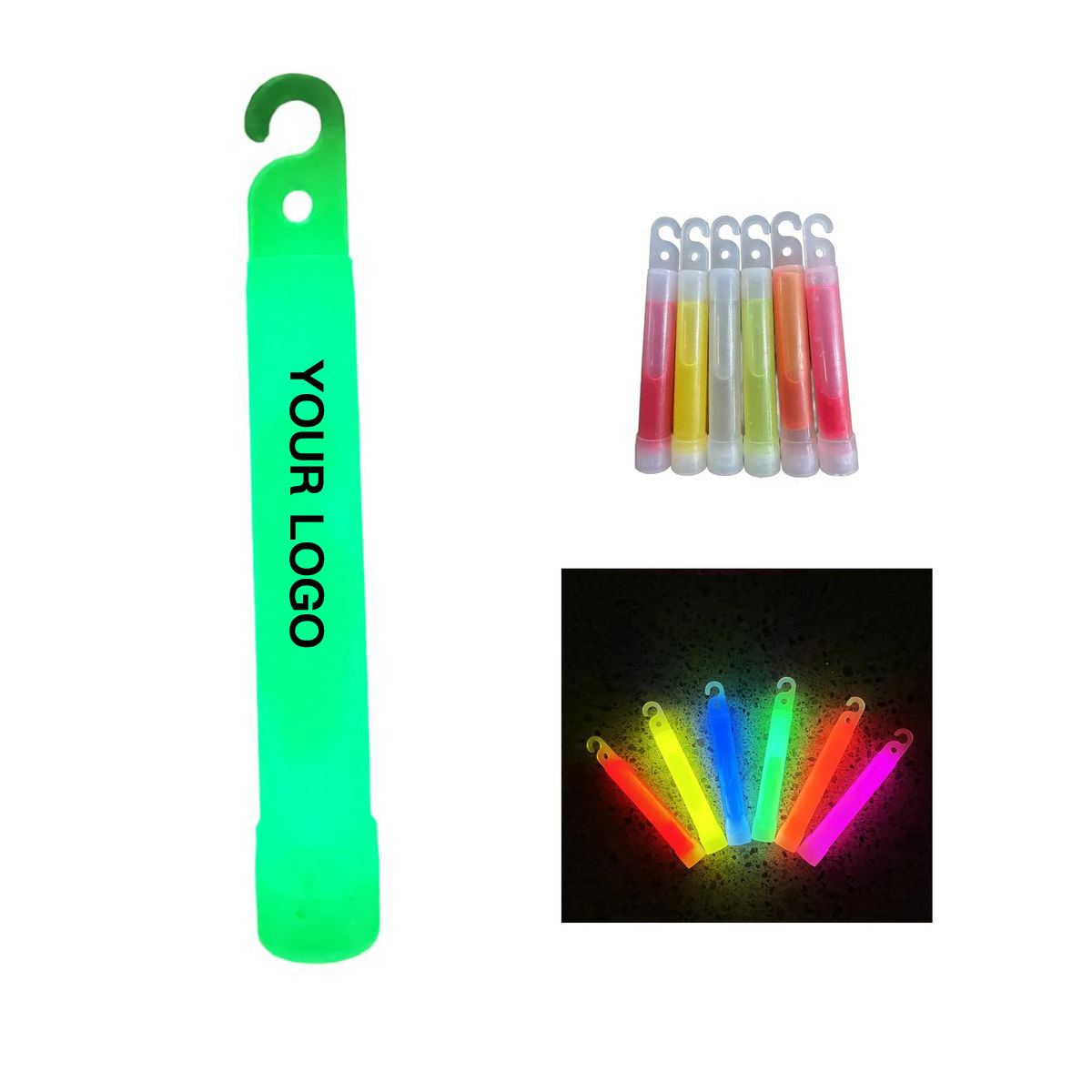 Bright Color Glow Stick for Pool or Festival Use 3