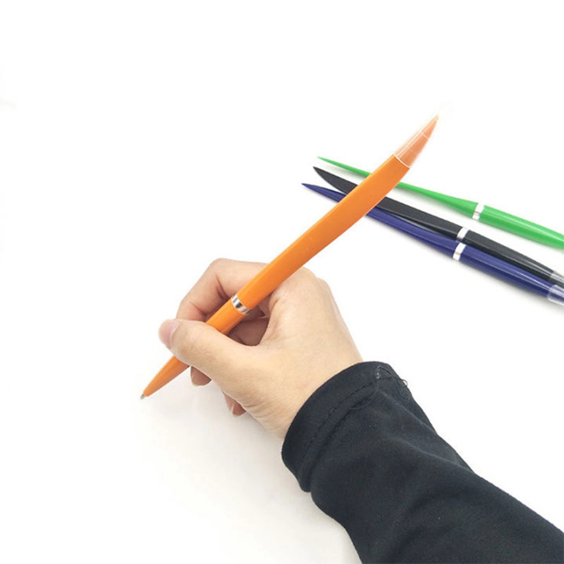 Multi Function Knife Shape Plastic Ball Pen 10