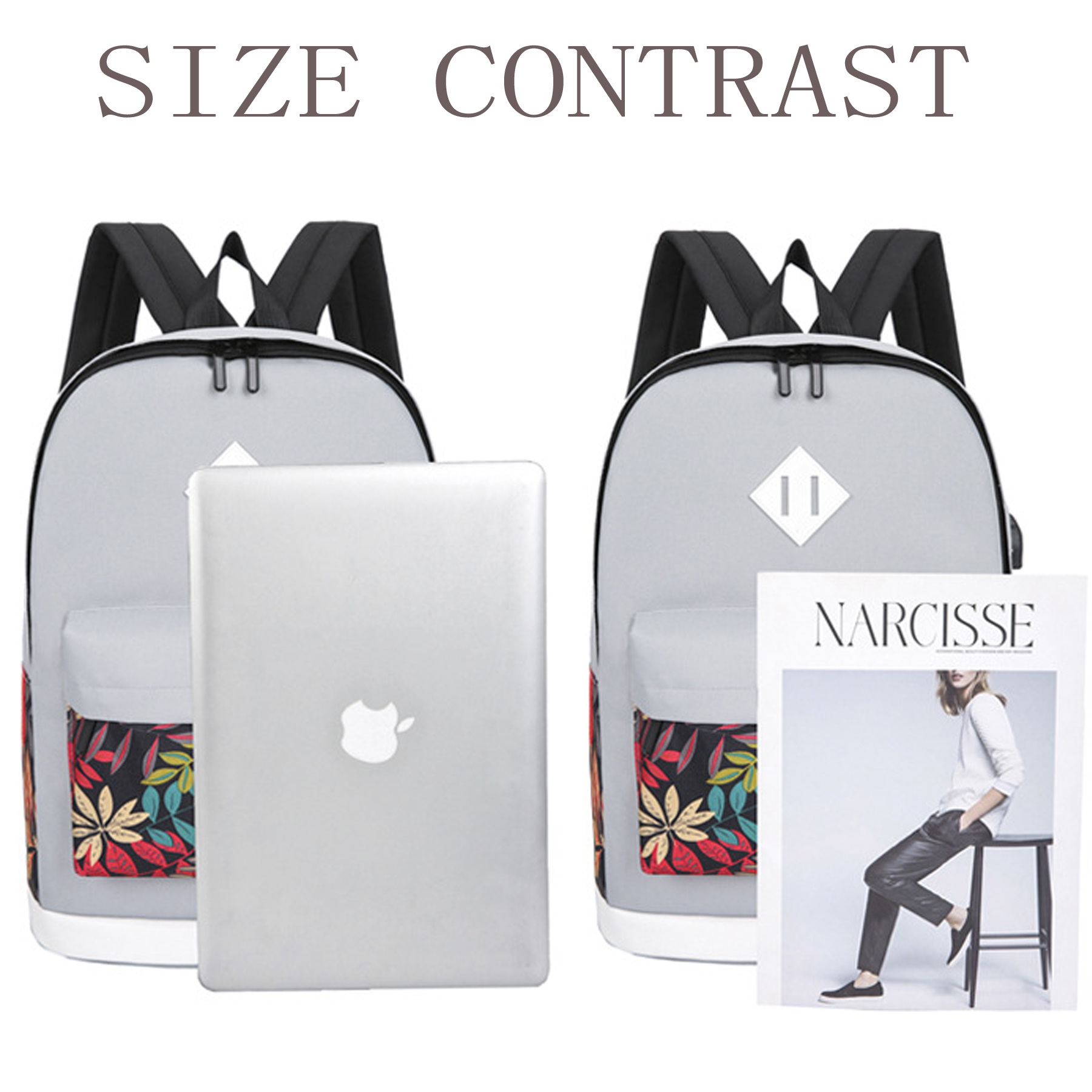 3-in-1 Business Laptop Backpack Set 4