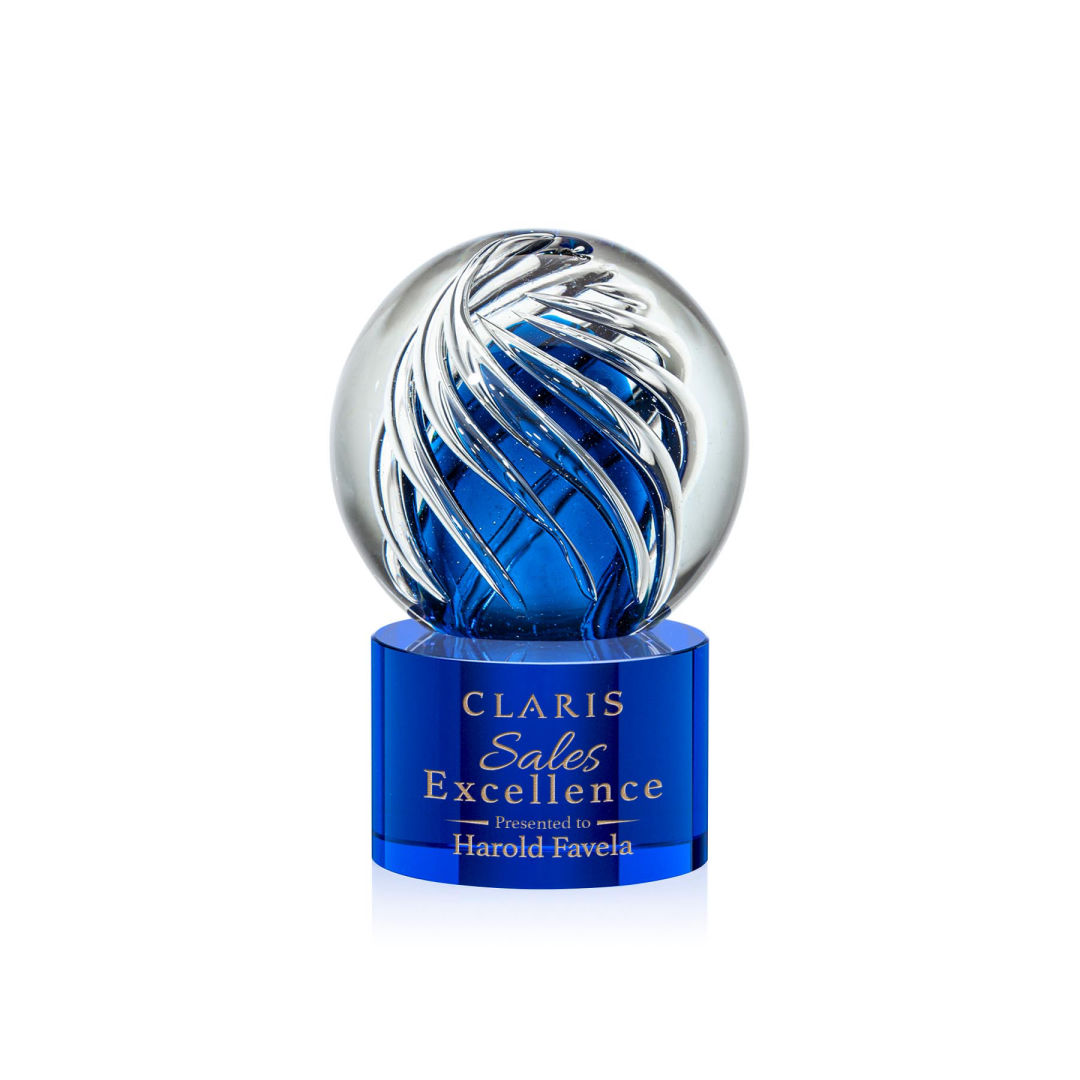 Genista Award on Marvel Base - Blue 10