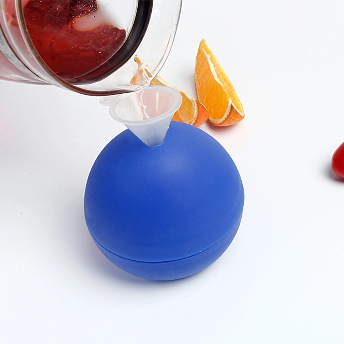 80ML Silicone Ice Cube Trays With Large Square Molds 1