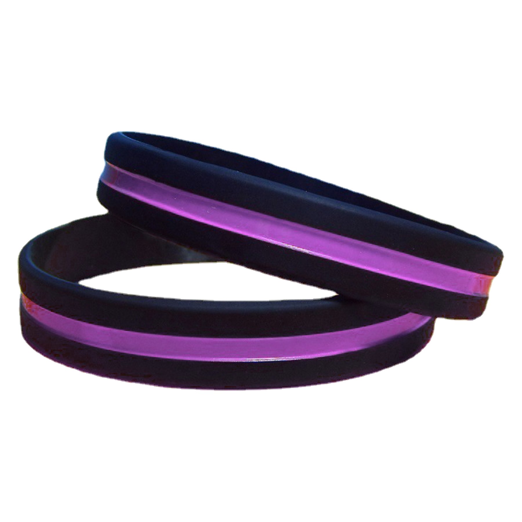Debossed Color Fill Silicone Wristband 6