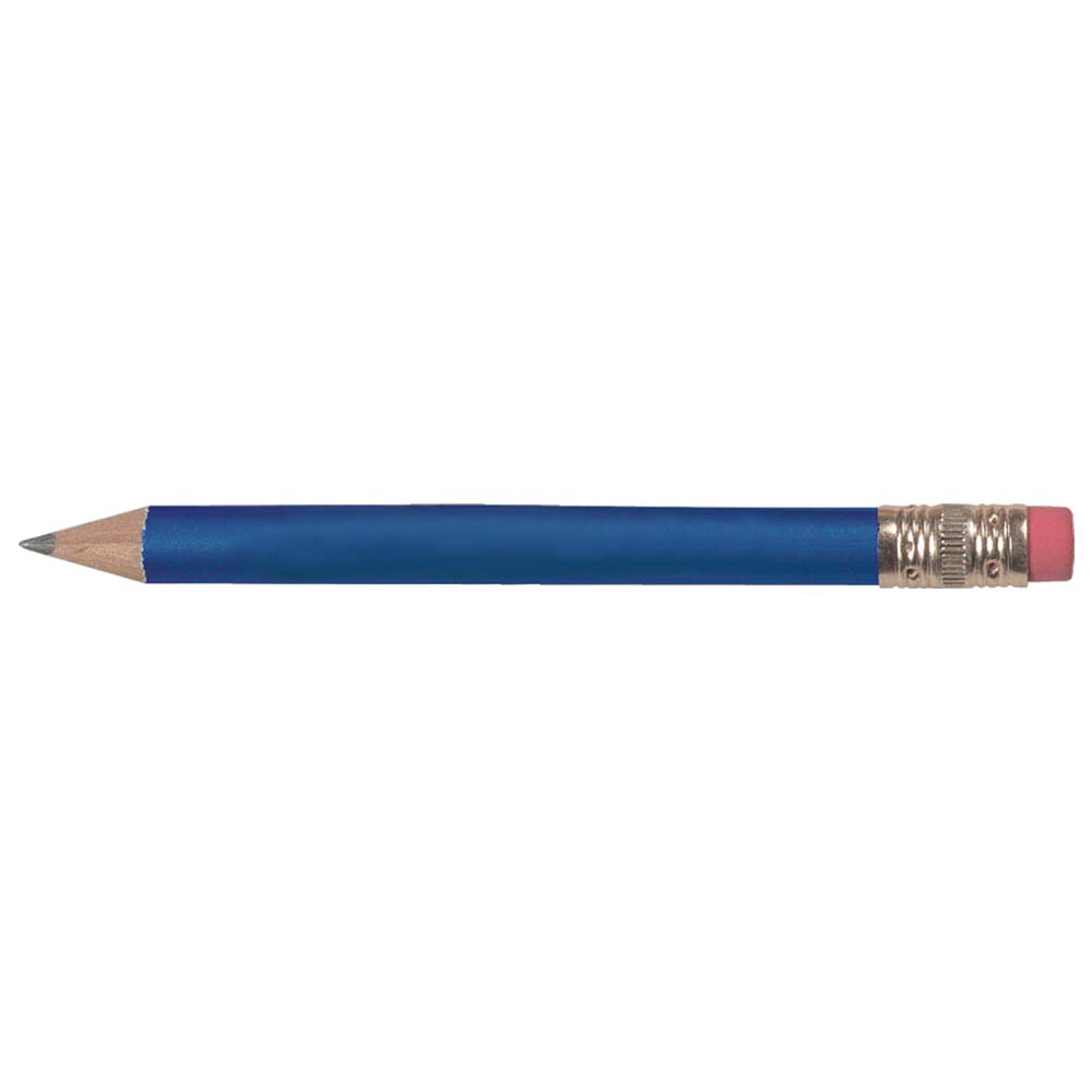 Round Golf Pencil w/Eraser 5