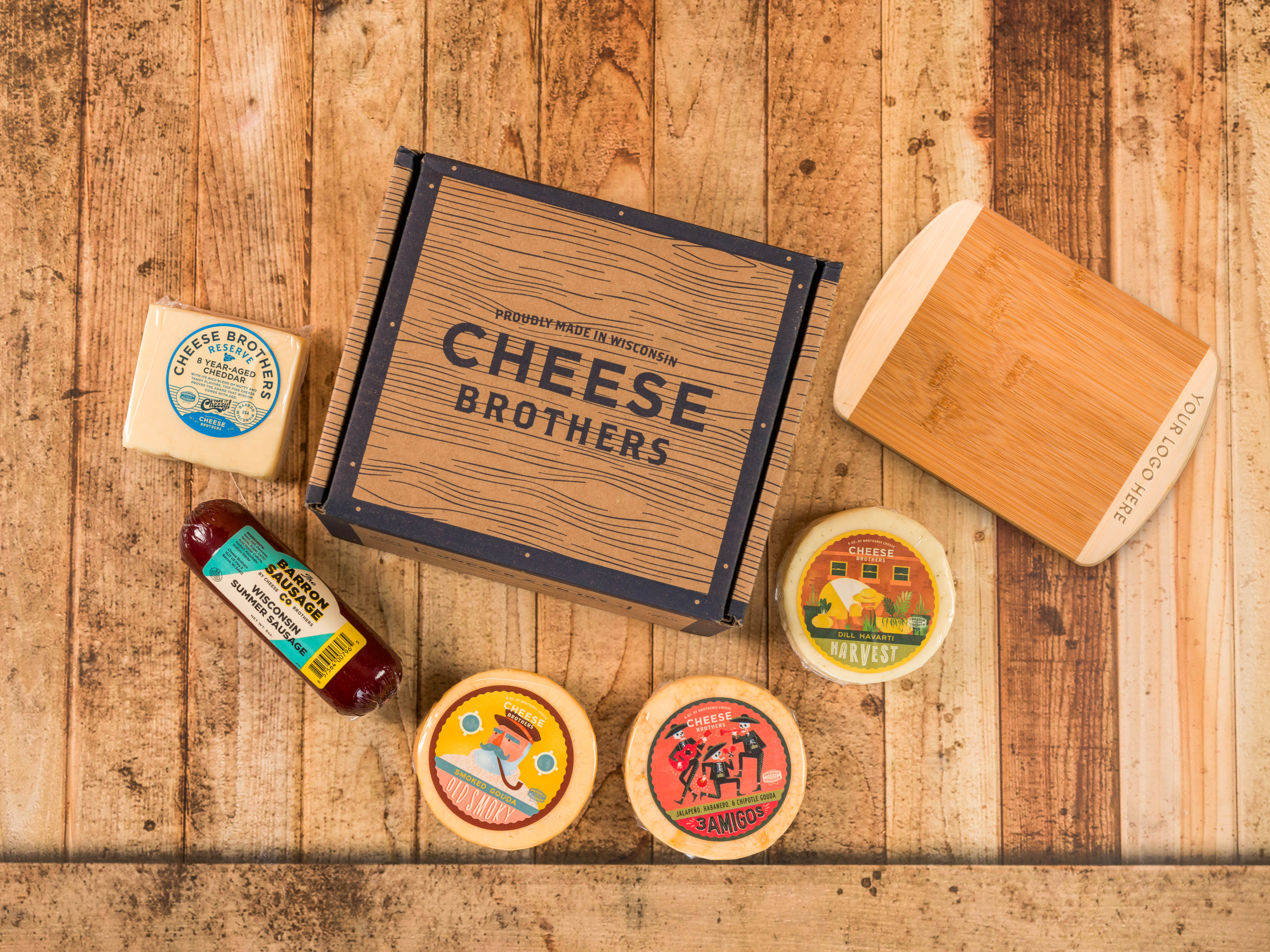 Cheese Bros. Classic Favorites Food Gift Box 10