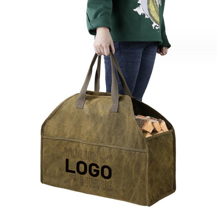 Canvas Firewood Bag 3