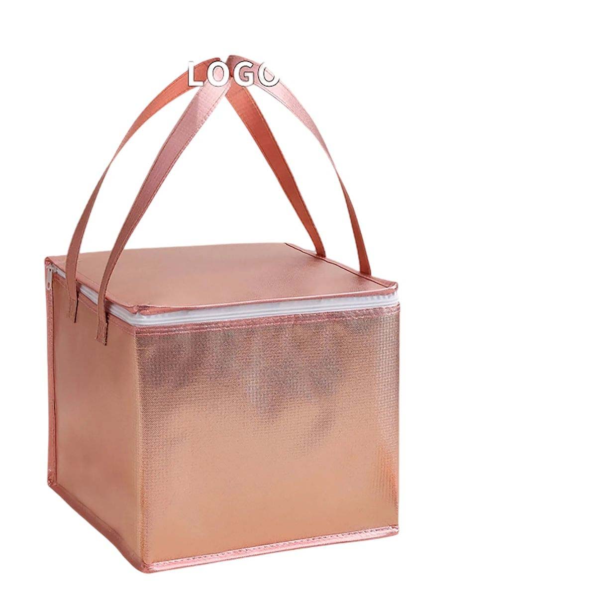 Insulated Square Tote Bag for Meals and Snacks 6