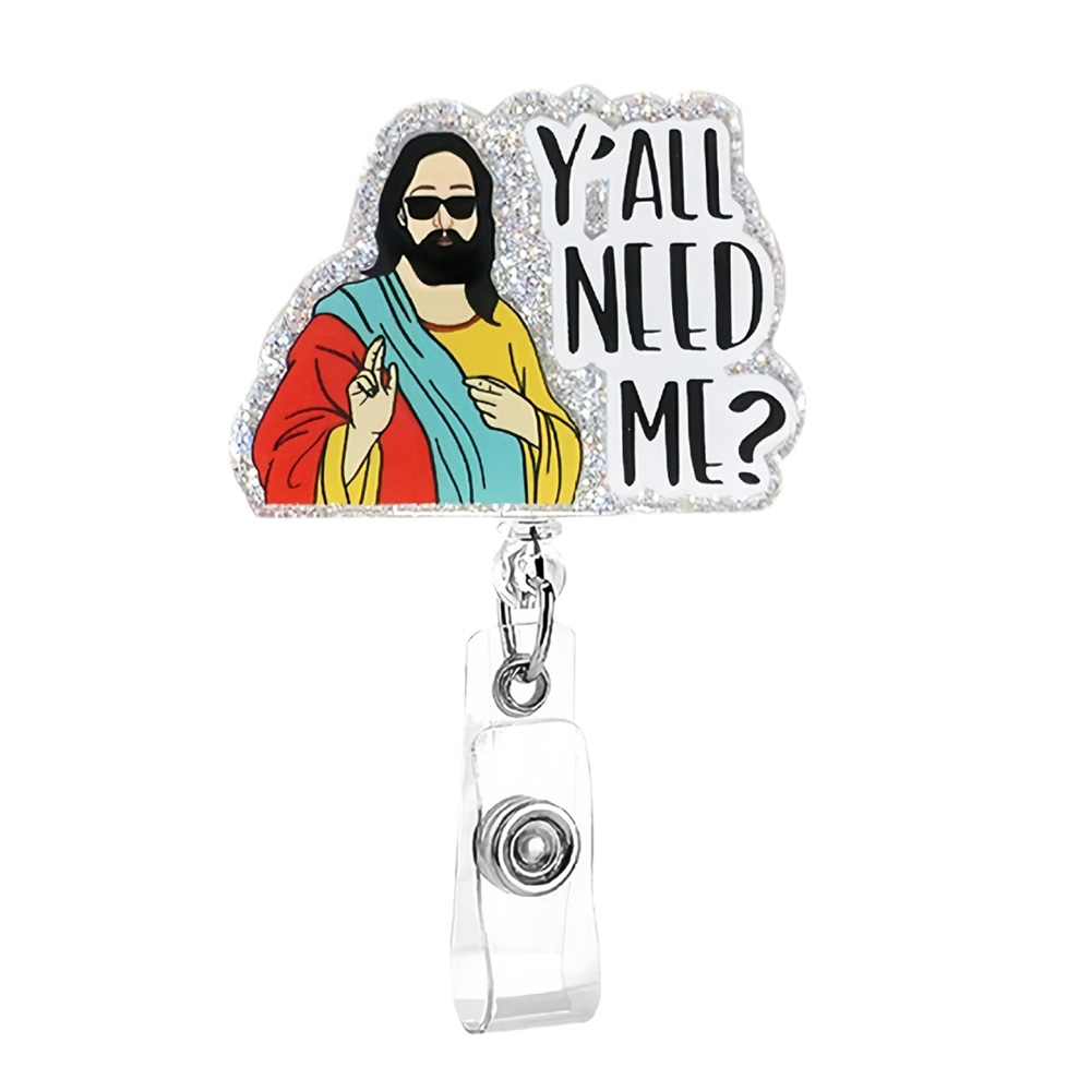 Acrylic Retractable Badge Reel 6