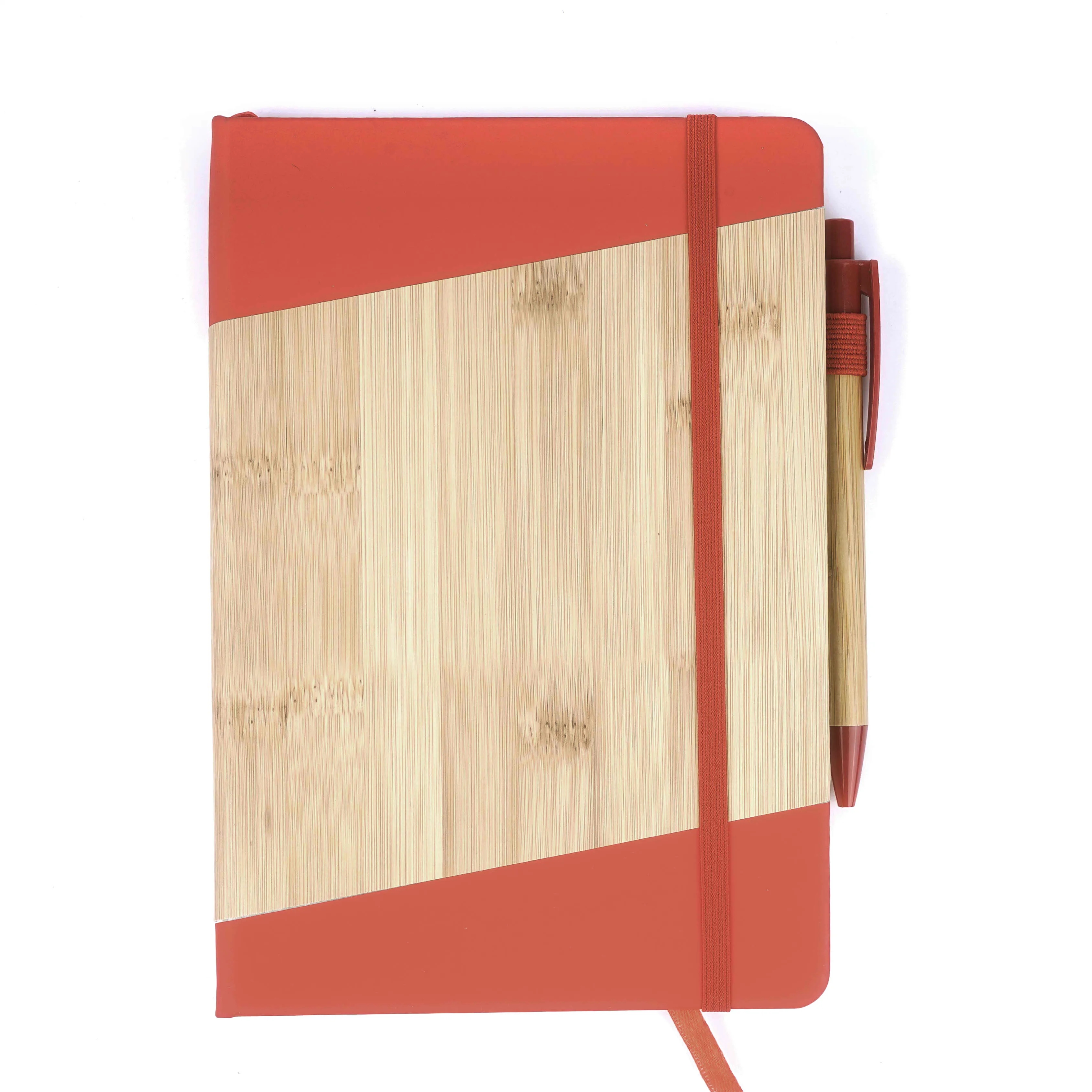 Bamboo Journal Set with Pen 4