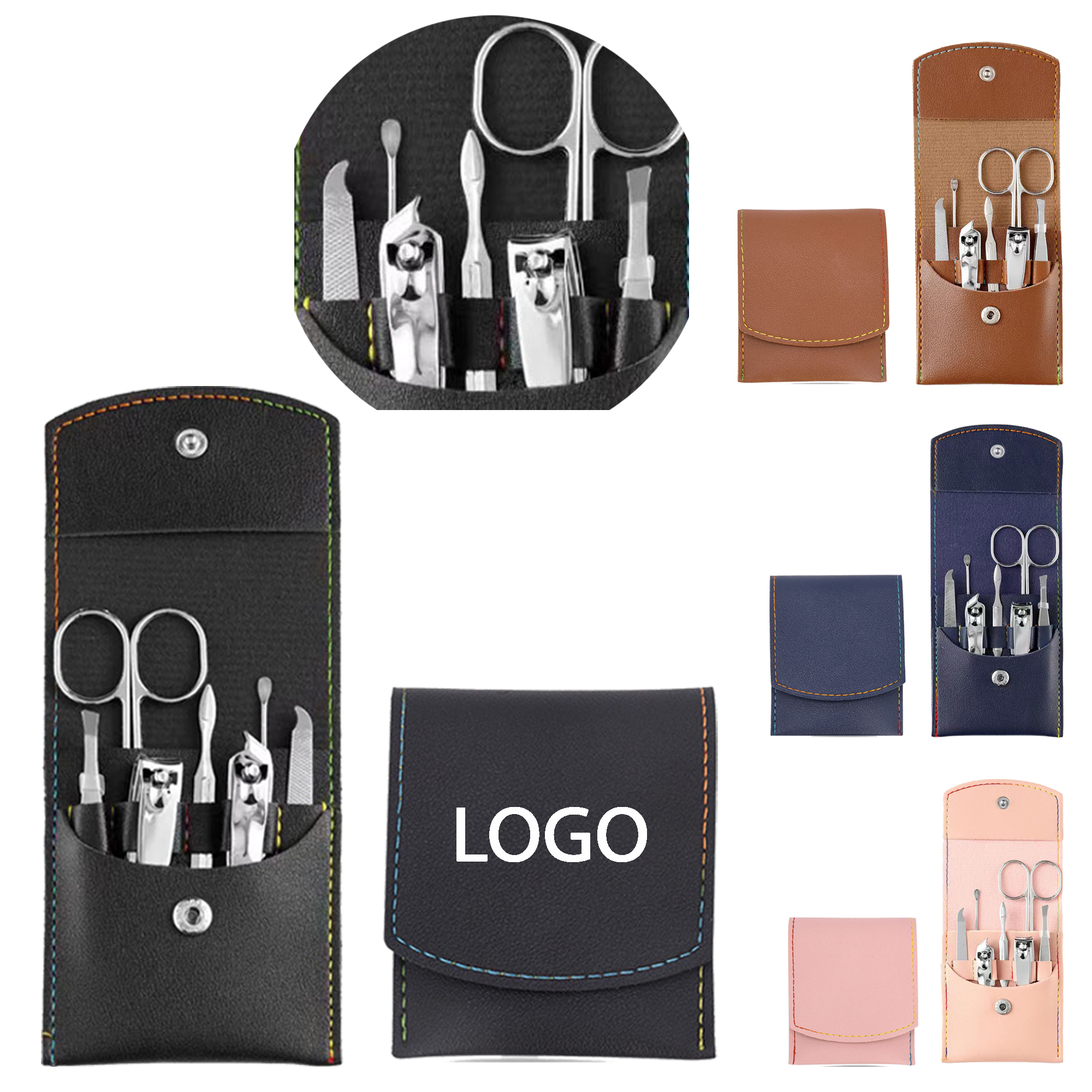 7-Piece Stainless Steel Nail Care Kit 2