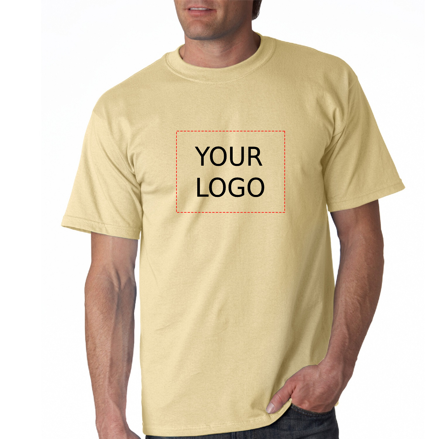 Adult 6.1 oz. Cotton Preshrunk T-Shirt 7