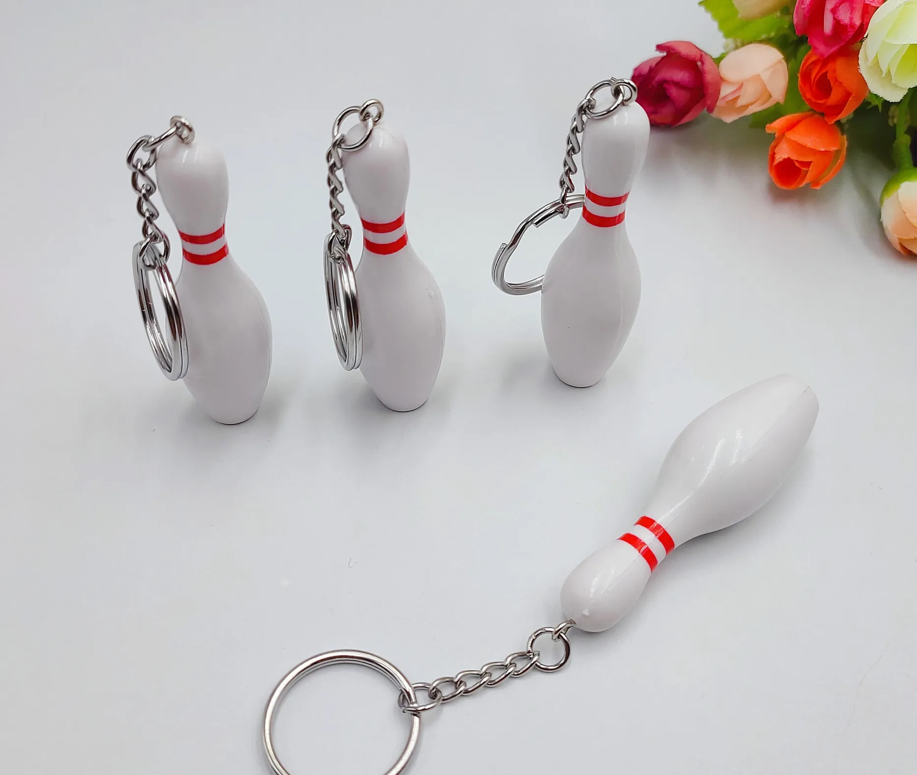 Mini Bowling Bottle Keychain 2