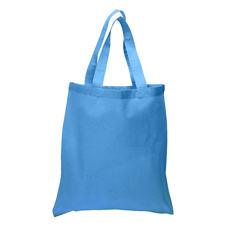 Value 6 oz Cotton Canvas Tote Bag - 15"W x 16"H x 21"Handle 25