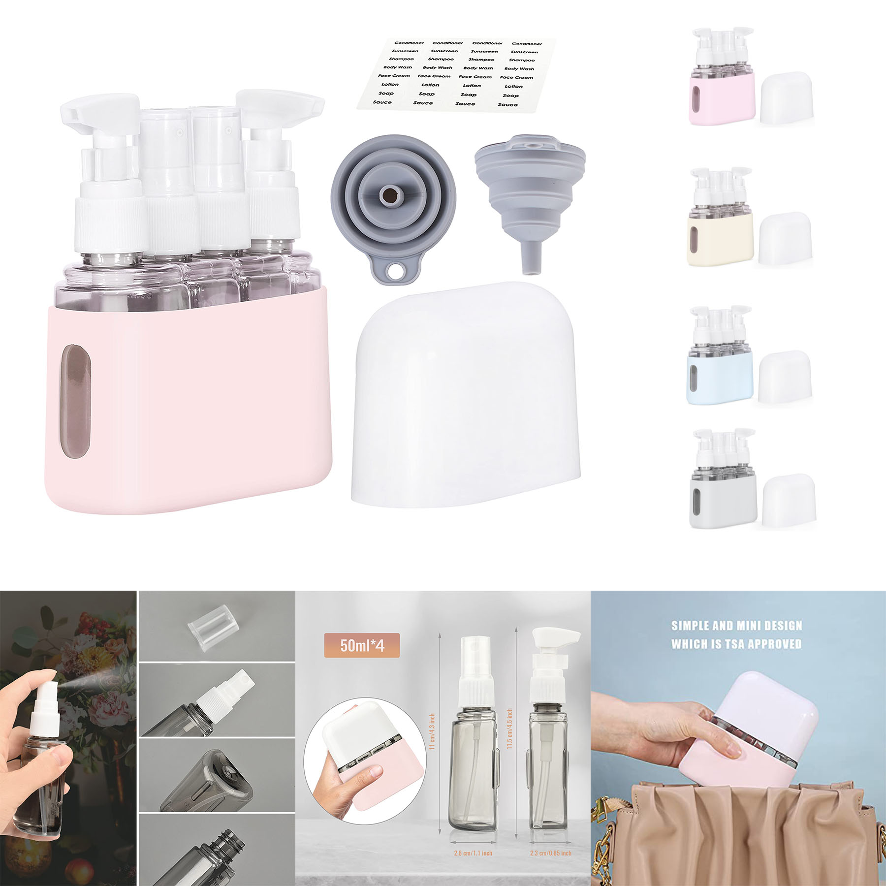 Leak Proof Containers For Toiletries 2