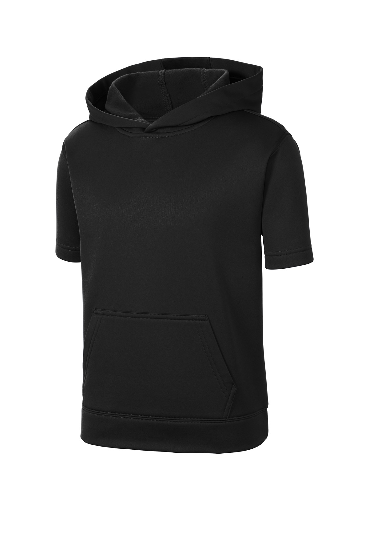 Sport-Tek Youth Sport-Wick Fleece Short Sleeve Hooded Pullover. YST251 7