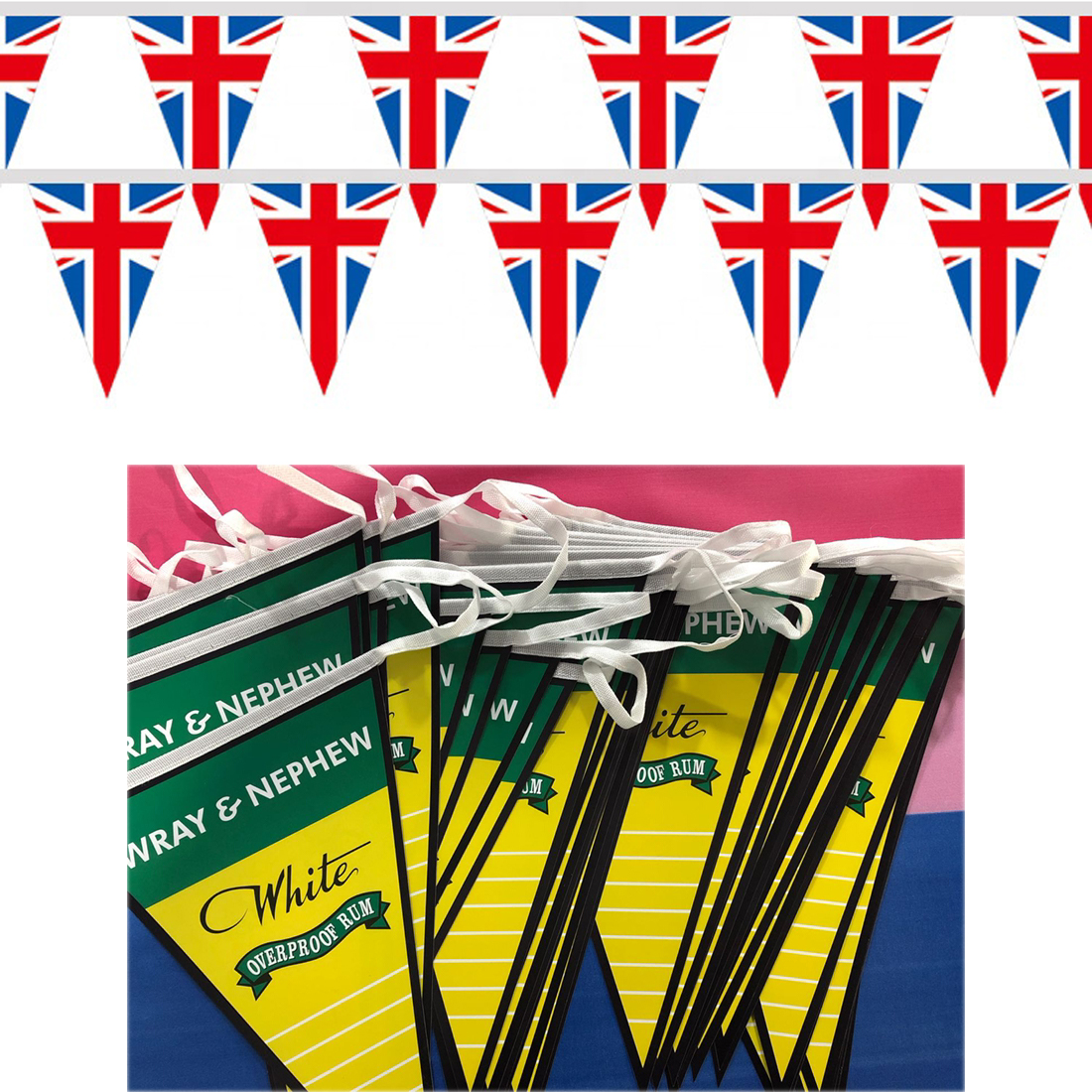 10 Triangular Pennant String 2