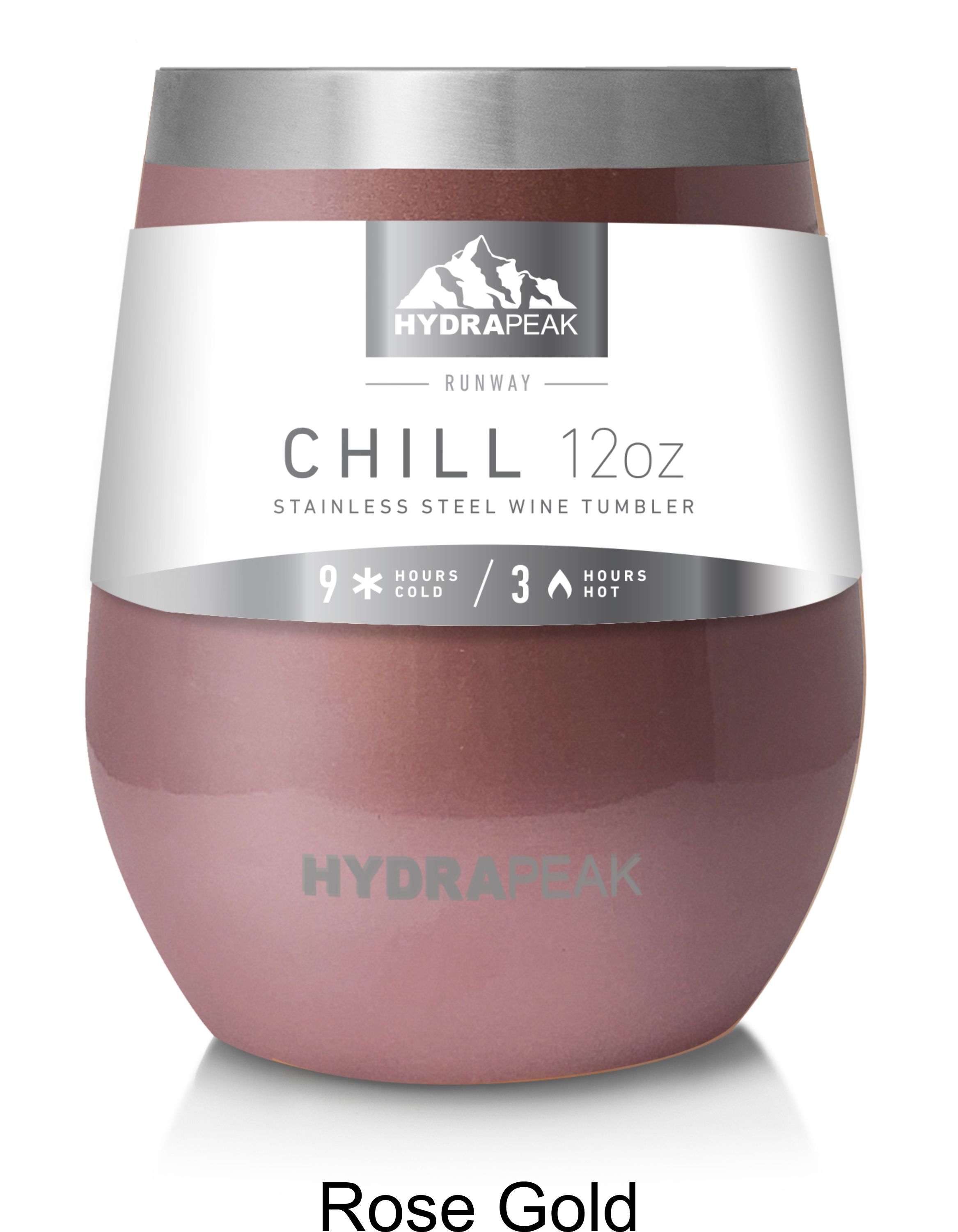 12 Oz. Hydrapeak Chill Wine Tumbler LIFETIME WARRANTY! 13