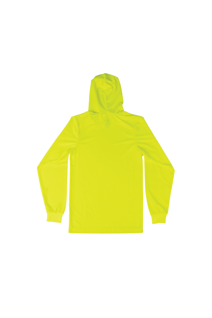 XTREME HI-VIZ MESH LONG SLEEVE HOODIE T-SHIRT 2