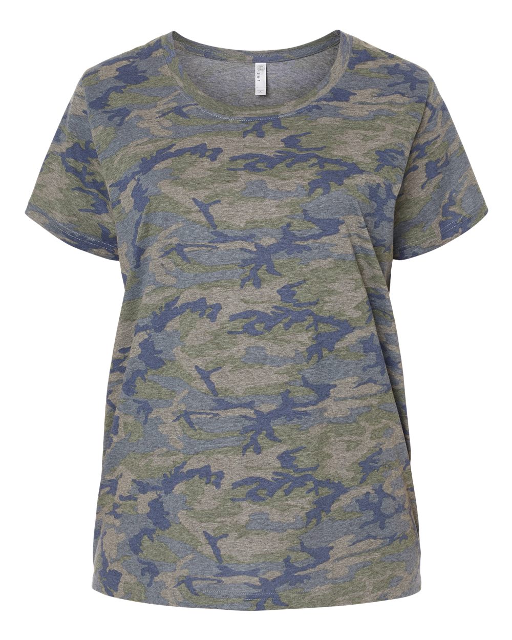 Women's Curvy Collection Fine Jersey Tee - 3816 190