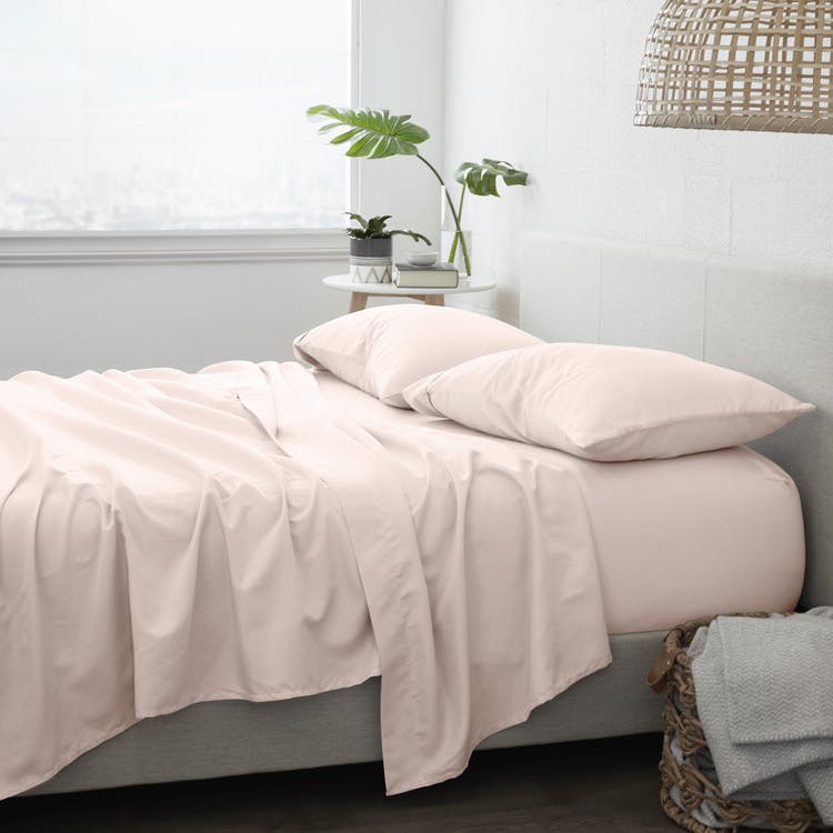 Bed Sheet Sets - Blush King 4 Set 2