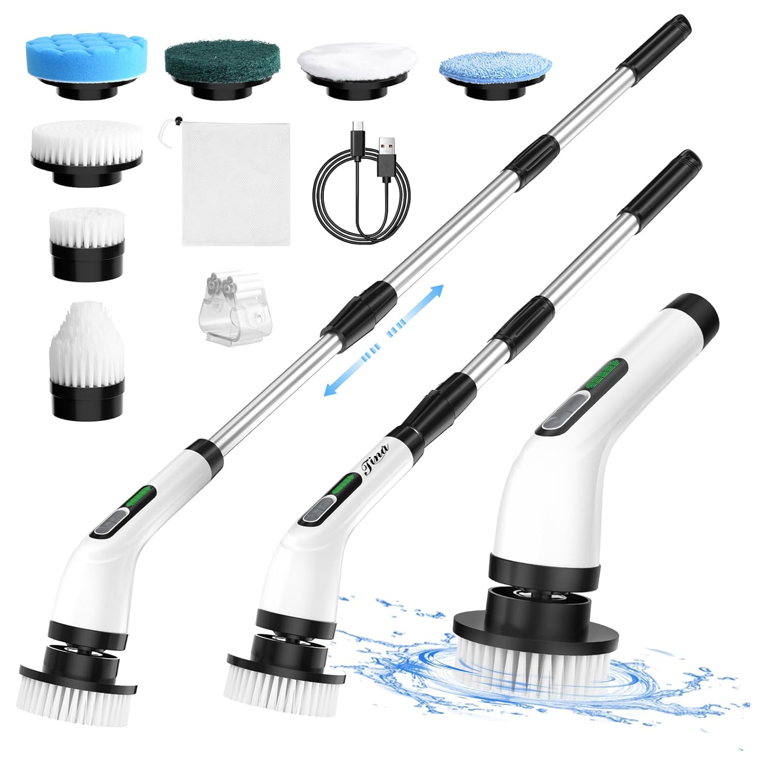 Electric Spin Scrubber Set 10