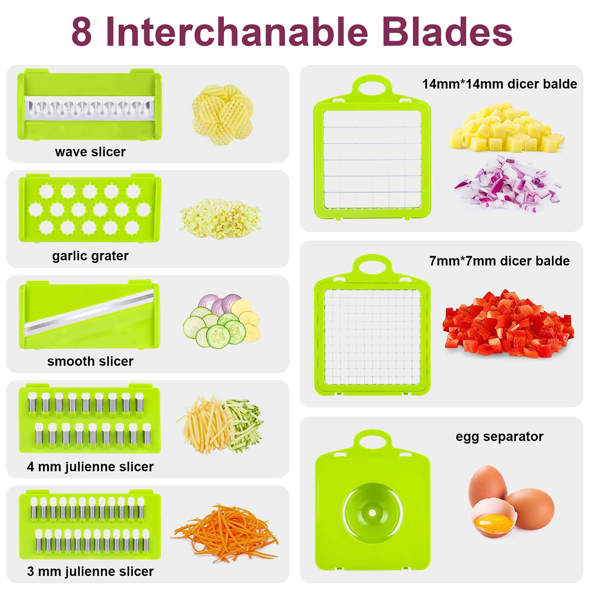 Kitchen Versatile Vegetable Cutter Dicing Device 9
