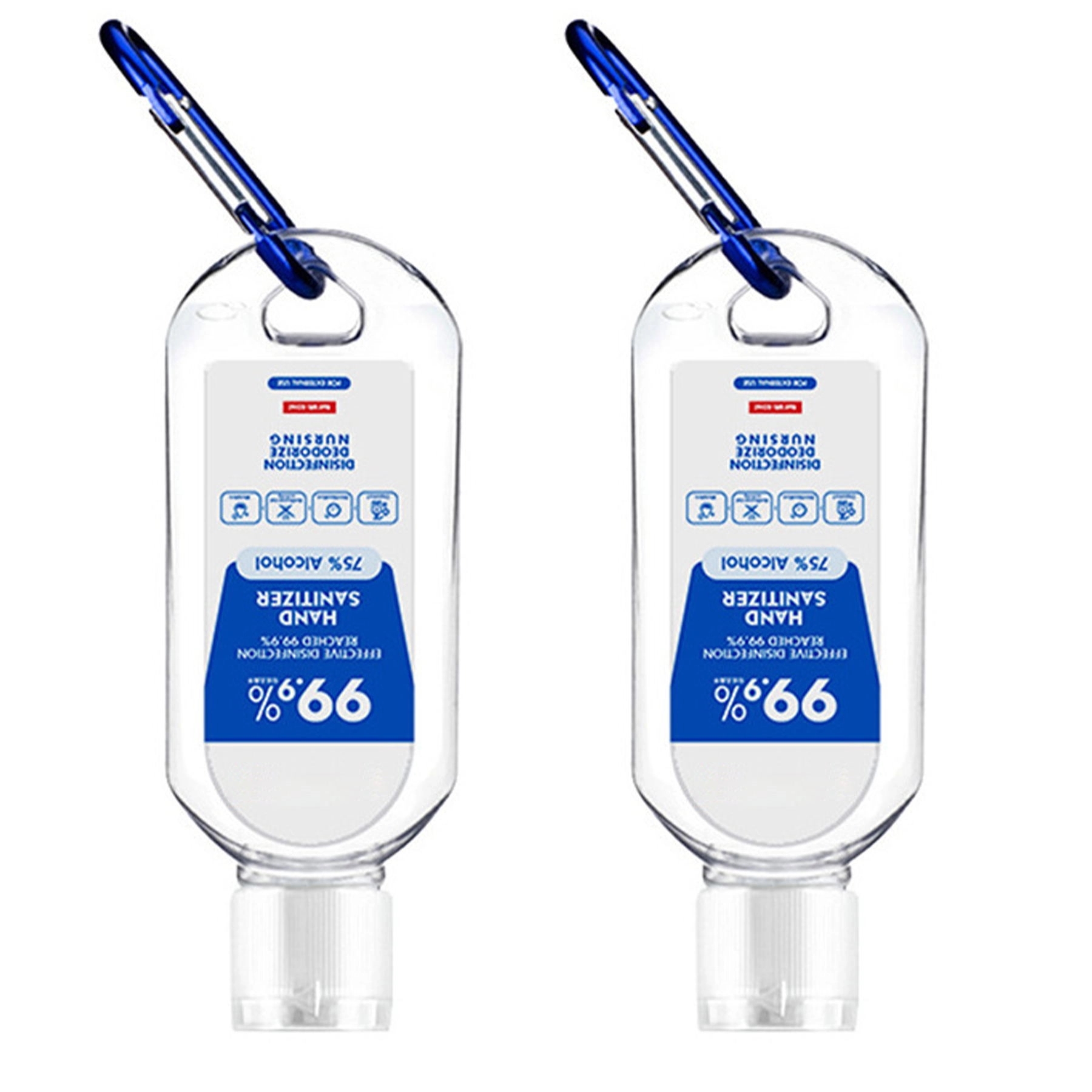 1 Oz. Hand Sanitizer With Carabiner 2