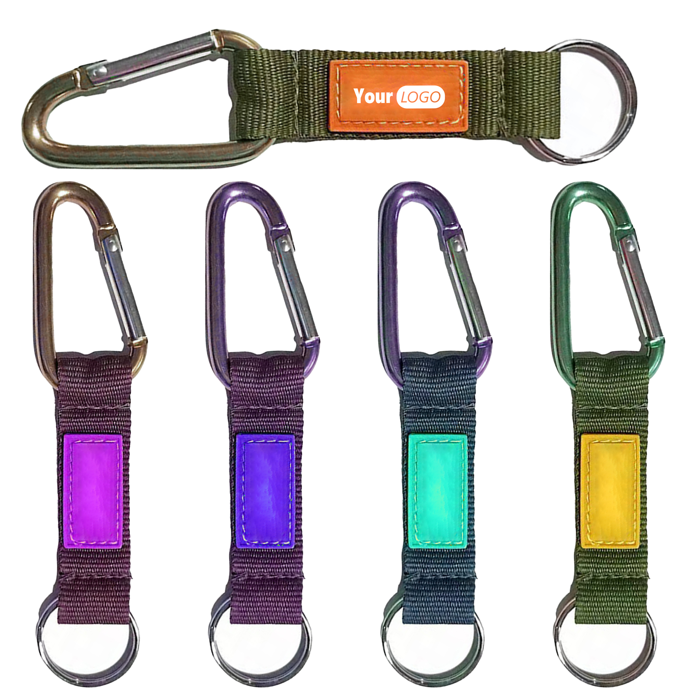 Polyester Durable Mountaineering Buckle Rope With Customizable Logo 1