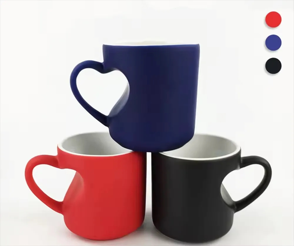 10Oz Heart Shape Magic Coffee Mug 2