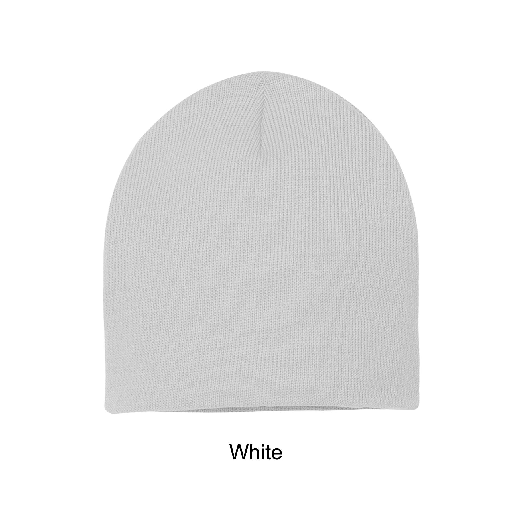 Free Shipping 8" Acrylic Knit Beanie 17