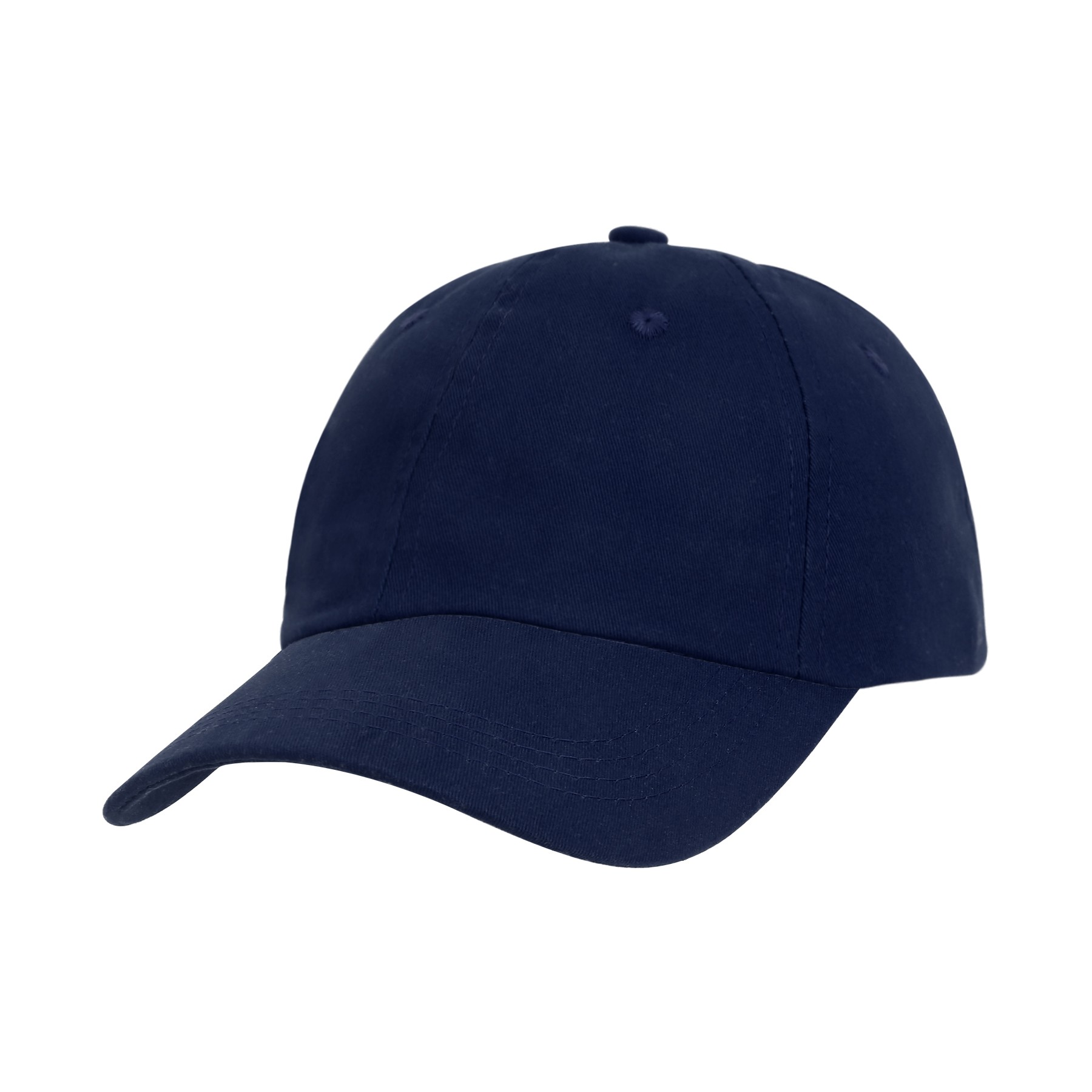 6 Panel Low Profile Unstructured Cotton Twill Baseball Cap 14