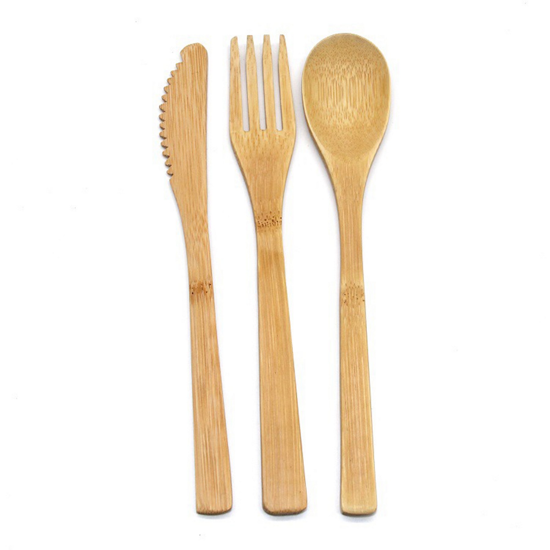Bamboo Travel Utensils 3