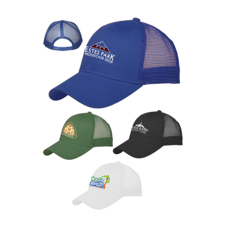 Cotton Front Mesh Cap 5