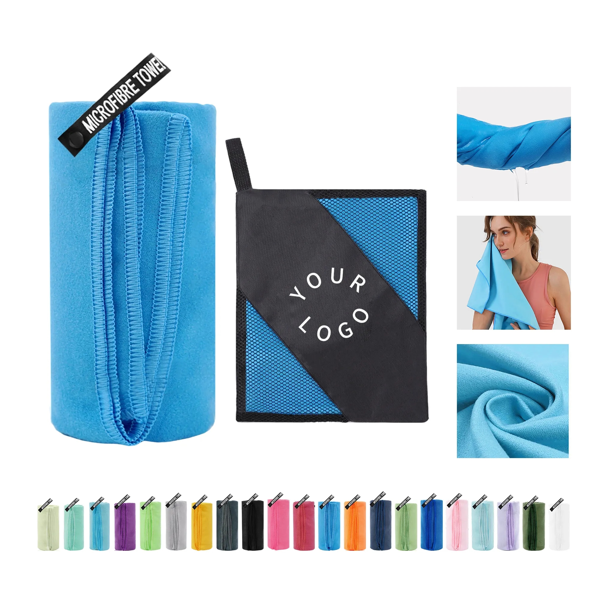 Quick-Dry Microfiber Sports Towel 2