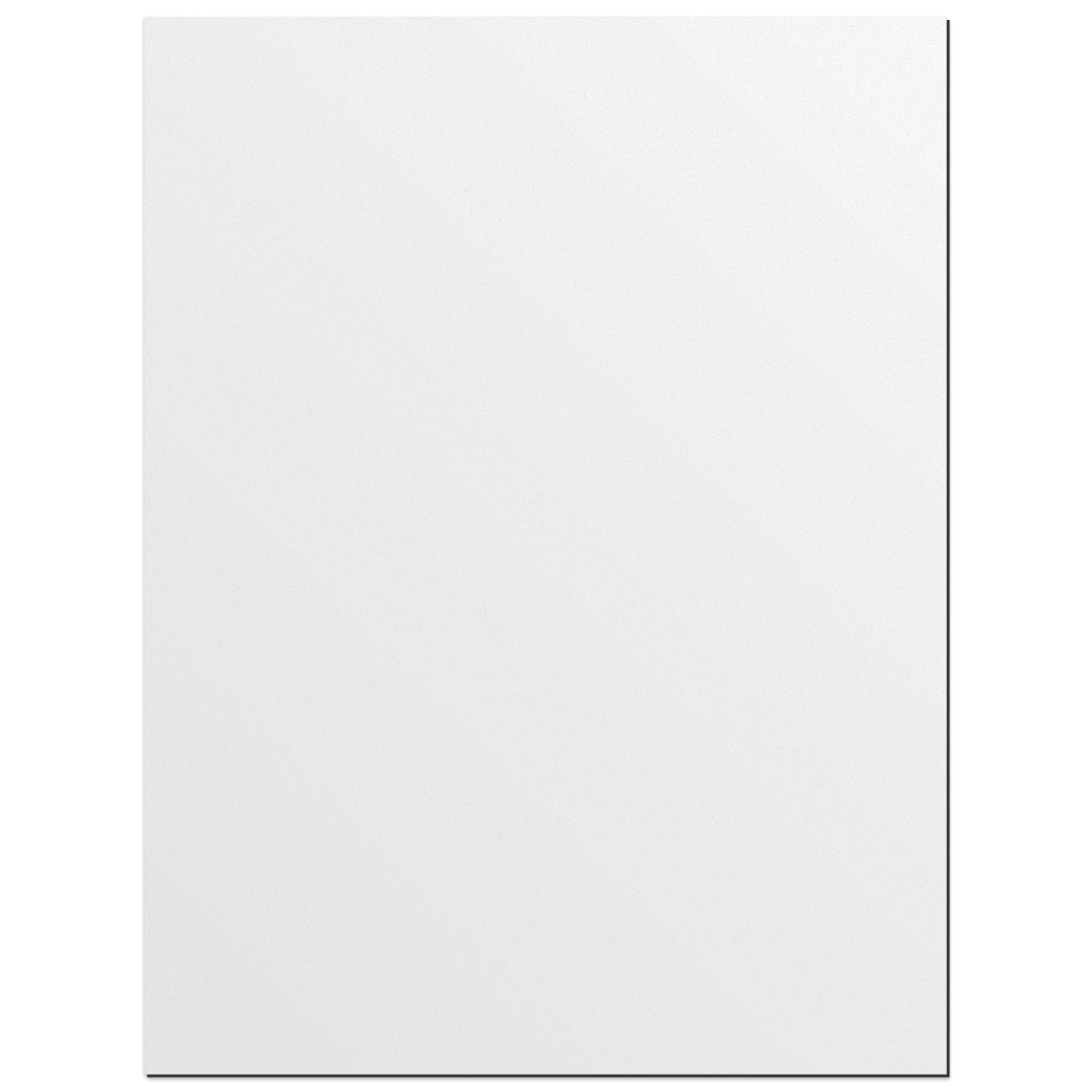 Stock Rectangle Magnet (5.5"x7.25") Square Corners Full Colour Imprint White Vinyl Topcoat