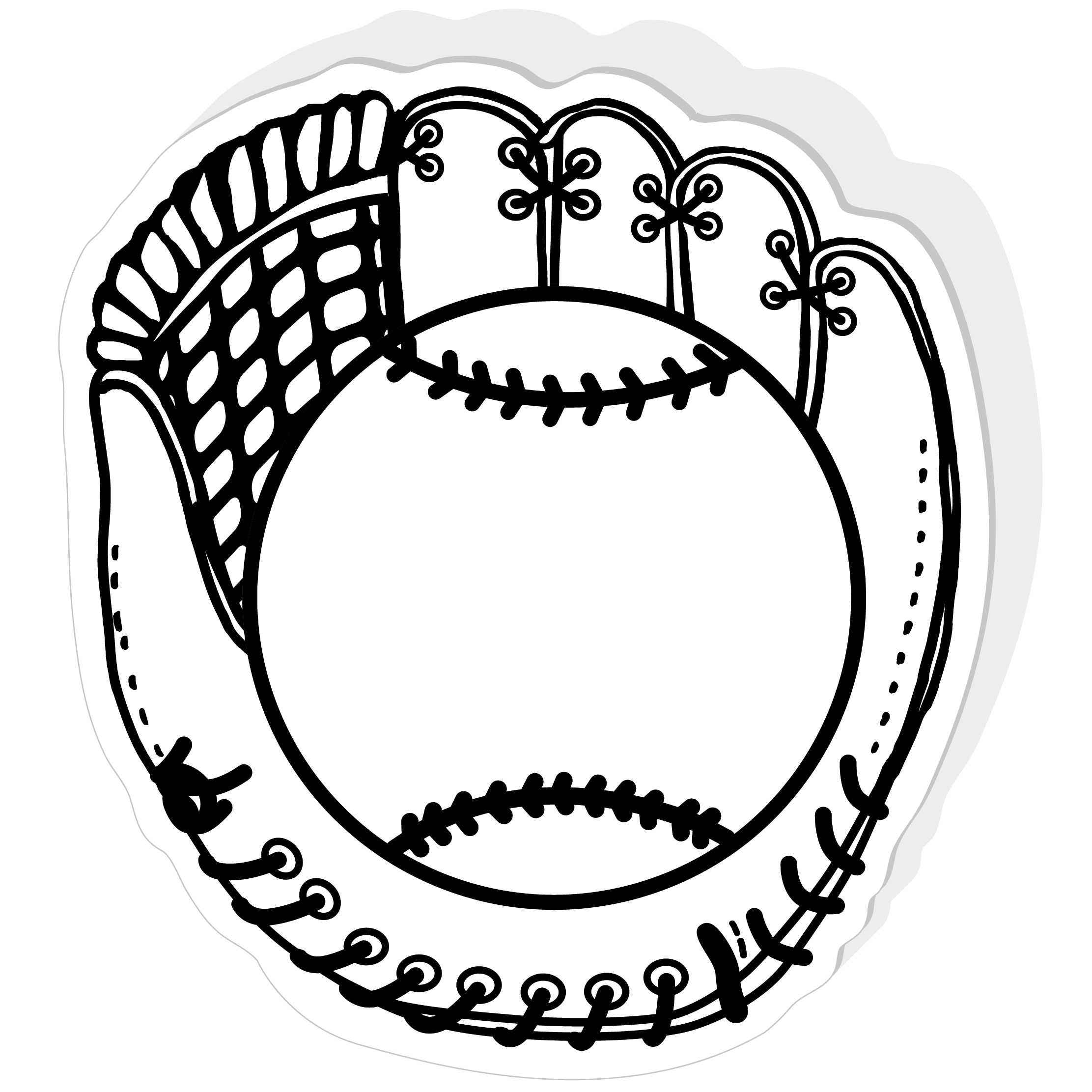 Baseball Glove Signature Mitt 18