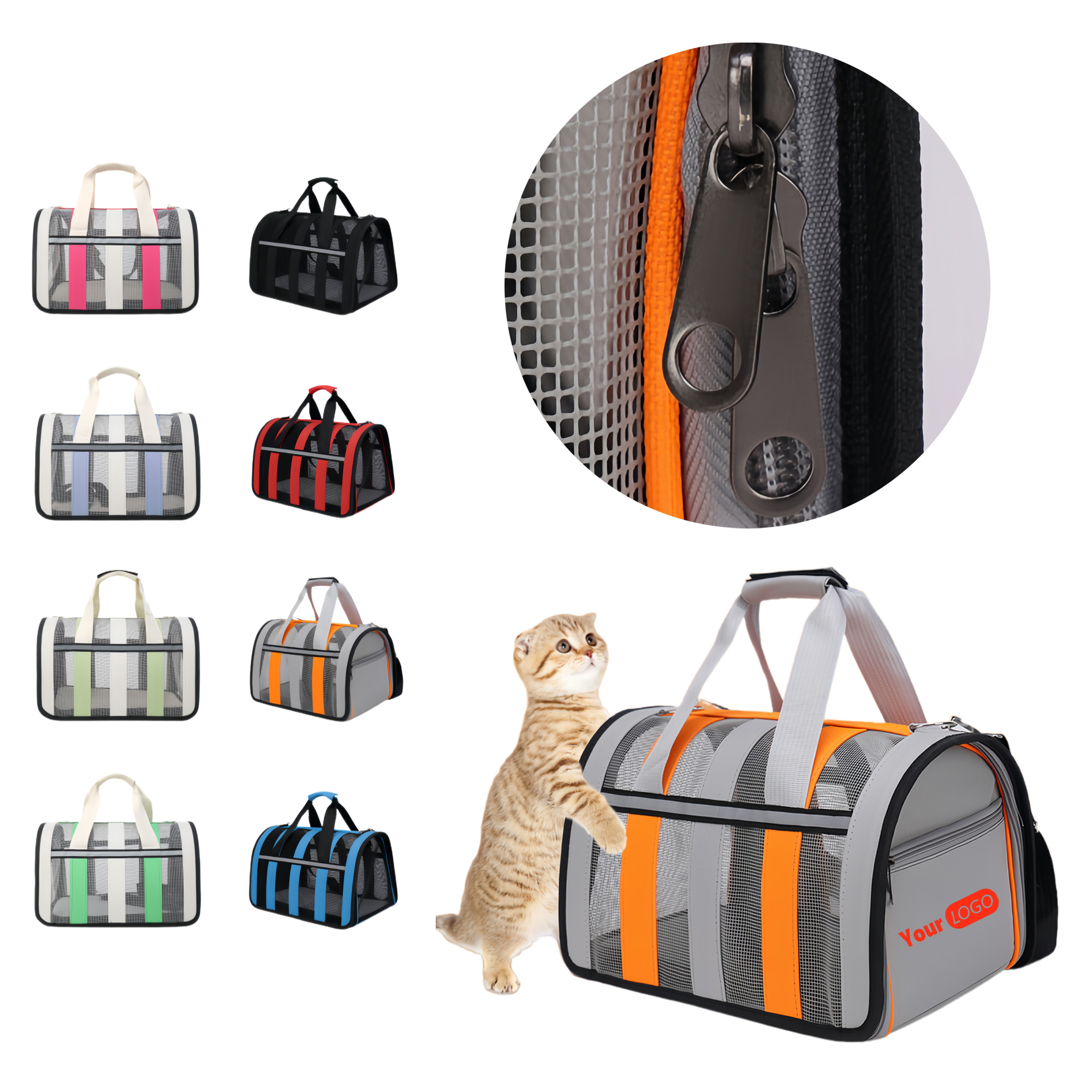 Portable And Breathable Large Outlet Handheld Pet Bag 1