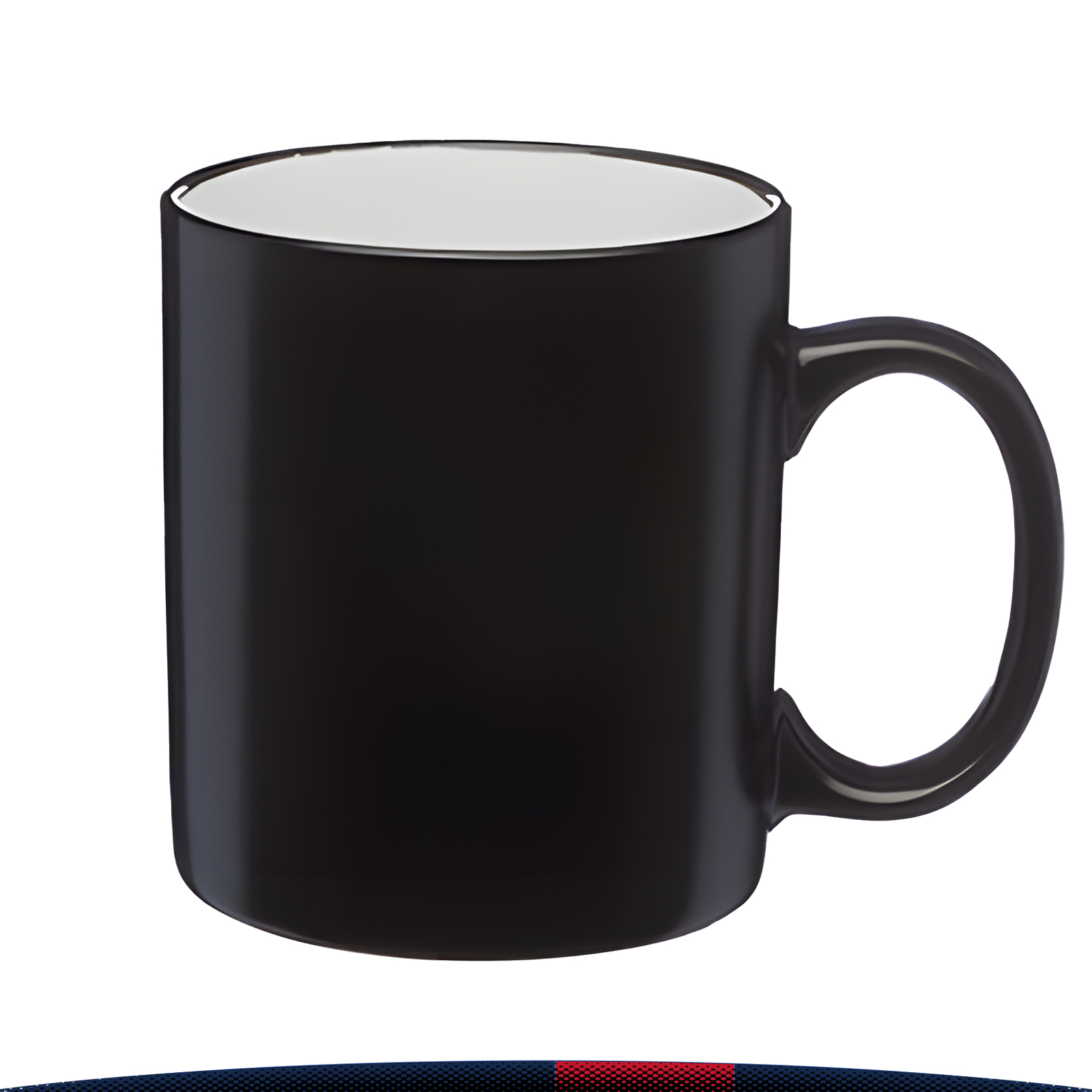 11 oz. Trin Matte Two-Tone Coffee Mugs 9