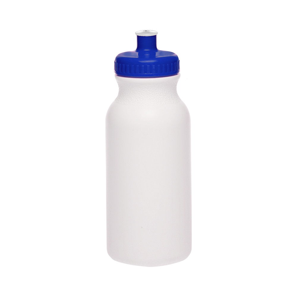 20 oz White Super Value Sports Bottle 3