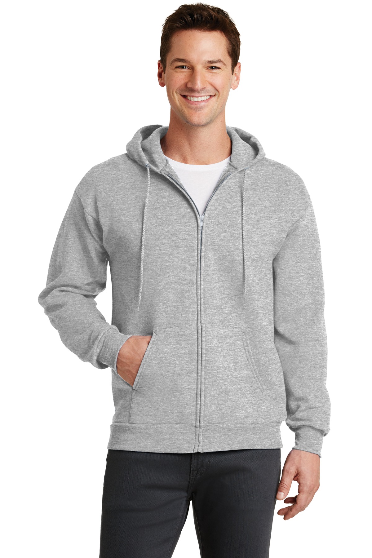 Core Fleece Full-Zip Hooded Sweatshirt