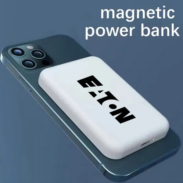 Ultra Slim Mini Portable 5000mAh Mag-Safe Battery Pack 2