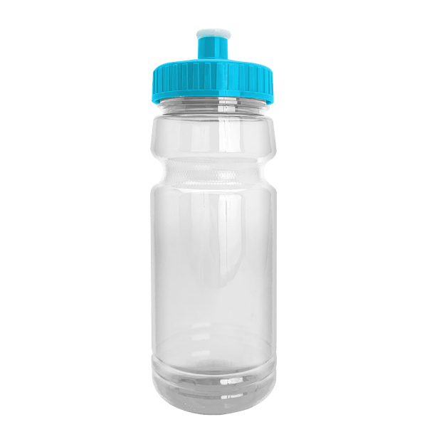 Wheely 24oz Transparent Bike Bottle w/Push-Pull Lid 42