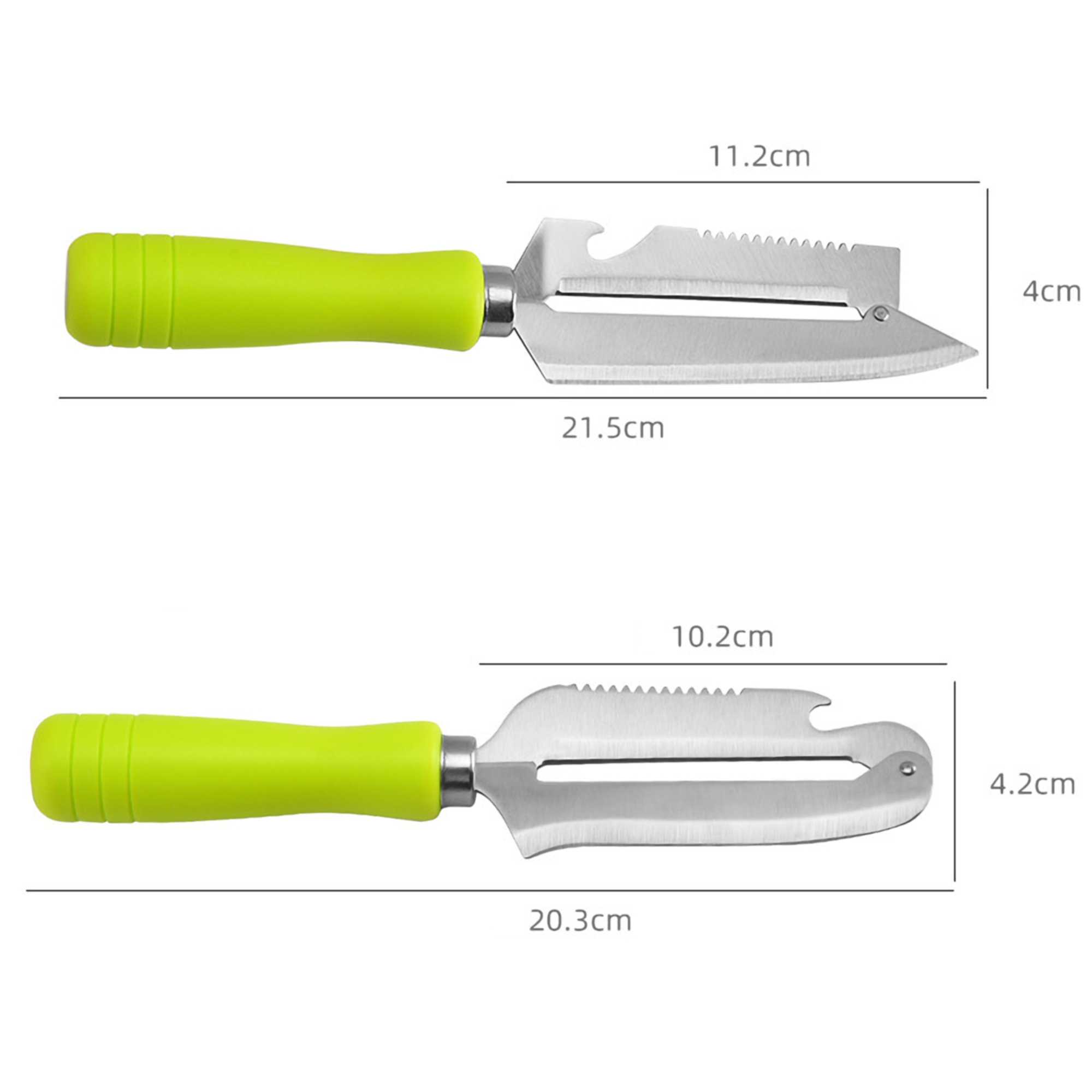 Triple Action Vegetable and Fruit Peeler 2